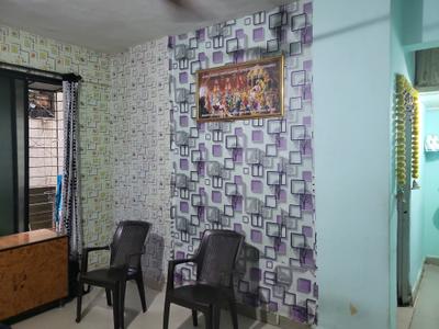 Living Room Image of 450 Sq.ft 1 BHK Apartment / Flat for sale in Airoli Navi Mumbai for Rs. 3200000