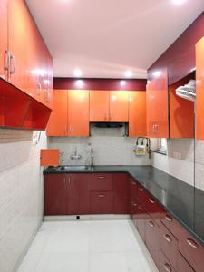 Kitchen Image of 2100 Sq.ft 4 BHK Apartment / Flat for sale in CGHS ShivLok Apartment by CGHS Group, Sector 6 Dwarka New Delhi for Rs. 29800000