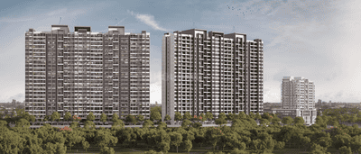 Image of 986 Sq.ft 2 BHK Apartment / Flat for sale in Paranjape Trident Towers, Hinjawadi, Pune for Rs. 7900000