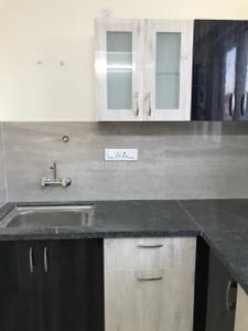 Kitchen Image of 649 Sq.ft 2 BHK Apartment / Flat for sale in Somya Sky Crown, Karolan Ka Barh Jaipur for Rs. 4600000