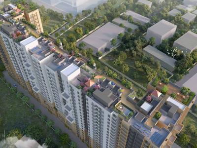 Image of 1200 Sq.ft 3 BHK Apartment / Flat for sale in Godrej Seven, Joka, Kolkata for Rs. 6700000
