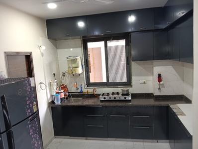 Kitchen Image of 1100 Sq.ft 2 BHK Apartment / Flat for sale in Venue 82, Shilaj Ahmedabad for Rs. 7500000
