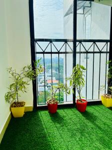 Balcony Image of 1050 Sq.ft 2 BHK Apartment / Flat for sale in Palarivattom Kochi for Rs. 6500000