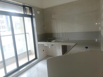 Kitchen Image of 680 Sq.ft 1 BHK Apartment / Flat for rent in Pratik Harmony, Kalamboli Navi Mumbai for Rs. 20500
