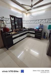Kitchen Image of 2200 Sq.ft 4 BHK Independent House for sale in Adajan Surat for Rs. 12500000