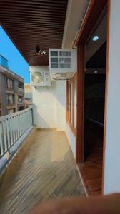 Balcony Image of 800 Sq.ft 2 BHK Builder Floor for sale in Saket New Delhi for Rs. 7800000