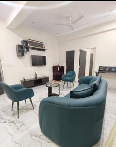Hall Image of 600 Sq.ft 1 BHK Apartment / Flat for rent in Jagatpura Jaipur for Rs. 17000