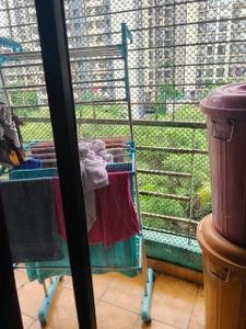 Balcony Image of 950 Sq.ft 2 BHK Apartment / Flat for rent in PIL Krishna Dham, Mira Road East Mira Bhayandar for Rs. 30000