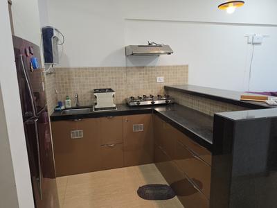 Kitchen Image of 639 Sq.ft 1 BHK Apartment / Flat for sale in Lodha Belmondo, Gahunje Pune for Rs. 7400000
