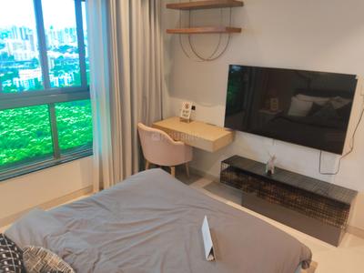 Bedroom Image of 722 Sq.ft 2 BHK Apartment / Flat for sale in Kalptaru Srishti Namah, Mira Road East Mira Bhayandar for Rs. 14500000