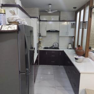 Kitchen Image of 1200 Sq.ft 3 BHK Builder Floor for sale in Karol Bagh New Delhi for Rs. 15000000
