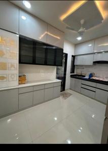 Kitchen Image of 1250 Sq.ft 2 BHK Apartment / Flat for rent in Atishay Residency, Motera Ahmedabad for Rs. 23500