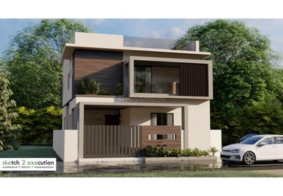 Image of 2075 Sq.ft 3 BHK Villa for sale in Kannampalayam, Coimbatore for Rs. 13000000