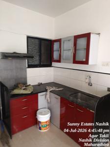 Kitchen Image of 1130 Sq.ft 3 BHK Apartment / Flat for rent in Samraat Dream Citi, Samta Nagar Nashik for Rs. 17000