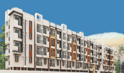 Image of 1195 Sq.ft 2 BHK Apartment / Flat for sale in Sri Sathvik Nandanam, C V Raman Nagar, Bengaluru for Rs. 14000000