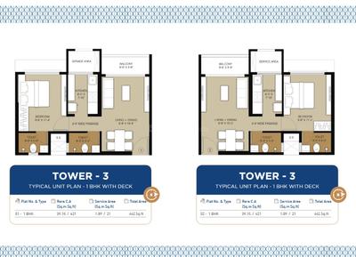 Image of 500 Sq.ft 1 BHK Apartment / Flat for sale in 71 Midtown, Chembur, Mumbai for Rs. 10500000