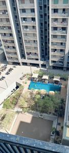 Balcony Image of 668 Sq.ft 2 BHK Apartment / Flat for rent in Orchid Blues, Shela Ahmedabad for Rs. 24000