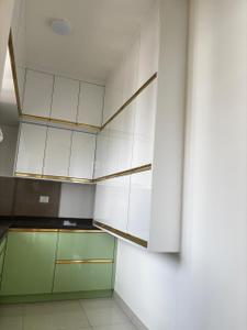 Kitchen Image of 956 Sq.ft 3 BHK Apartment / Flat for rent in Sattva Bliss, Budigere Cross Bengaluru for Rs. 35000