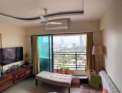 Hall Image of 550 Sq.ft 1 BHK Apartment / Flat for rent in Lower Parel Mumbai for Rs. 62000