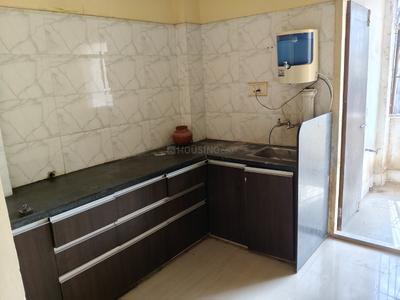 Kitchen Image of 1021 Sq.ft 2 BHK Apartment / Flat for rent in New Gotri Vadodara for Rs. 9000