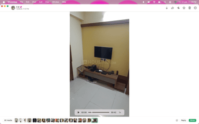 Living Room Image of 750 Sq.ft 1 BHK Apartment / Flat for rent in Vinayak Prestige Riona, Palanpur Surat for Rs. 21000