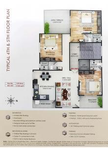 Image of 1100 Sq.ft 2 BHK Apartment / Flat for sale in Deo Nagar, Nagpur for Rs. 6100000