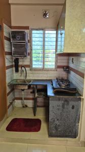 Kitchen Image of 550 Sq.ft 2 BHK Apartment / Flat for sale in baguiati market and residential complex, Narayantala Kolkata for Rs. 1800000