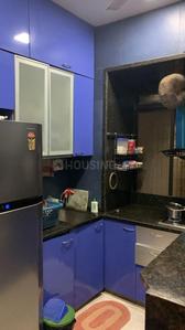 Kitchen Image of 587 Sq.ft 1.5 BHK Apartment / Flat for rent in Prabhadevi Mumbai for Rs. 100000