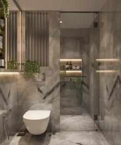 Bathroom Image of 4800 Sq.ft 4 BHK Apartment / Flat for sale in Avadh Ercole, Vesu Surat for Rs. 24000000