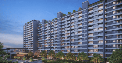 Image of 1139 Sq.ft 2 BHK Apartment / Flat for sale in NDG Om Mangalam Samruddhi, Kiwale, Pune for Rs. 6500000