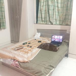 Bedroom Image of 700 Sq.ft 1 BHK Apartment / Flat for rent in Pimple Gurav Pune for Rs. 18500
