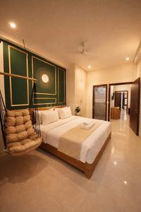 Bedroom Image of 1250 Sq.ft 2.5 BHK Apartment / Flat for rent in Sahjanand Tulsi Homes, Sherpura Bharuch for Rs. 12500