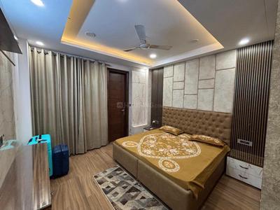 Bedroom Image of 832 Sq.ft 2 BHK Builder Floor for rent in Saket New Delhi for Rs. 19000