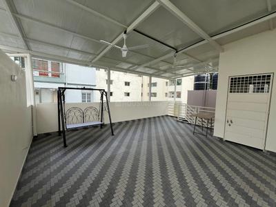 Balcony Image of 450 Sq.ft 1 RK Penthouse for rent in Murugeshpalya Bengaluru for Rs. 25000