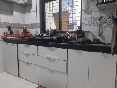Kitchen Image of 630 Sq.ft 1 BHK Apartment / Flat for sale in Airoli Navi Mumbai for Rs. 7500000