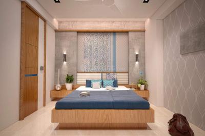 Bedroom Image of 1755 Sq.ft 3 BHK Apartment / Flat for sale in Satyaa II, Tragad Ahmedabad for Rs. 7600000