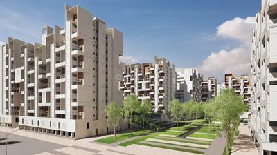 Image of 1608 Sq.ft 3 BHK Apartment / Flat for sale in Mahindra IvyLush, Wagholi, Pune for Rs. 18000000