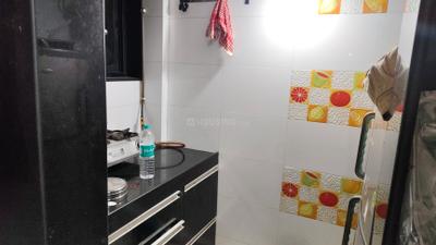 Kitchen Image of 250 Sq.ft 1 RK Apartment / Flat for rent in Andheri East Mumbai for Rs. 24000