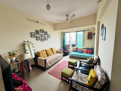 Hall Image of 585 Sq.ft 1 BHK Apartment / Flat for rent in Cosmos Lounge, Thane West Thane for Rs. 28000