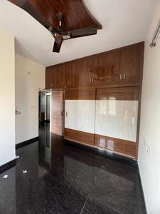 Bedroom Image of 1200 Sq.ft 2 BHK Builder Floor for rent in Bharat Nagar Bengaluru for Rs. 23000