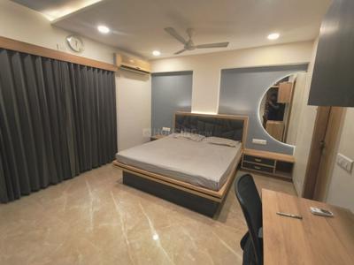 Bedroom Image of 3500 Sq.ft 4 BHK Villa for rent in Prahlad Nagar Ahmedabad for Rs. 100000
