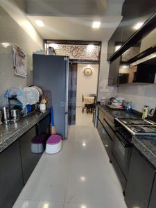 Kitchen Image of 1200 Sq.ft 2 BHK Apartment / Flat for rent in B and M Atlantis, Ghansoli Navi Mumbai for Rs. 68000