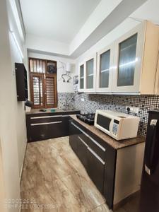 Kitchen Image of 1200 Sq.ft 2 BHK Builder Floor for rent in Sector 30 Gurgaon for Rs. 38000