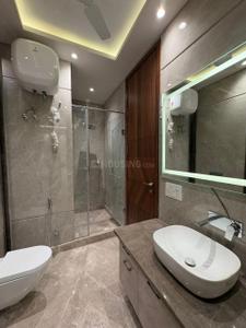 Bathroom Image of 1953 Sq.ft 3 BHK Builder Floor for rent in Greater Kailash II New Delhi for Rs. 225000