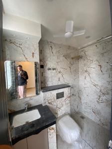 Bathroom Image of 600 Sq.ft 1 BHK Builder Floor for rent in DLF Phase 3 Gurgaon for Rs. 45000