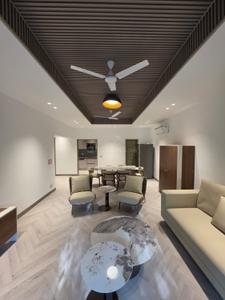 Living Room Image of 2100 Sq.ft 4 BHK Builder Floor for rent in Green Park New Delhi for Rs. 250000