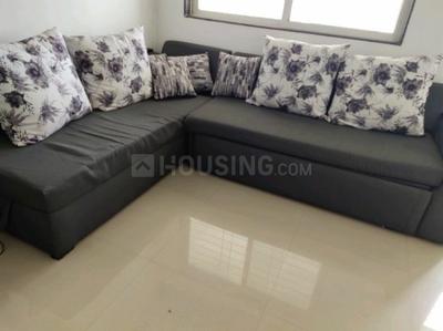Living Room Image of 650 Sq.ft 1 BHK Apartment / Flat for rent in Hrutviin Unnati Avenue, Kondhwa Budruk Pune for Rs. 22000