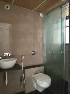 Common Bathroom Image of 1060 Sq.ft 2 BHK Apartment / Flat for sale in Sukhwani Skylines, Wakad Pune for Rs. 8000000