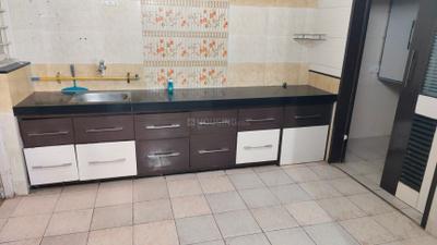 Kitchen Image of 2225 Sq.ft 3 BHK Apartment / Flat for rent in Ratnaakar Rosewood Estate, Jodhpur Ahmedabad for Rs. 41000