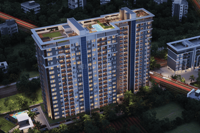 Image of 1150 Sq.ft 2 BHK Apartment / Flat for sale in Ram Palm Drive, Kharadi, Pune for Rs. 9000000